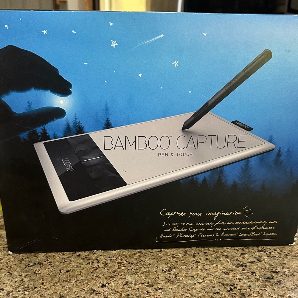 BAMBOO Capture Pen & Touch, new in factory sealed and in unopened box